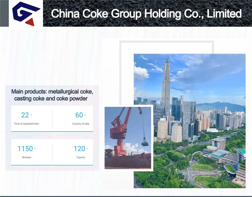 Hot-Selling Low-Sulfur Coke From China Metallurgical Coke 25mm-90mm